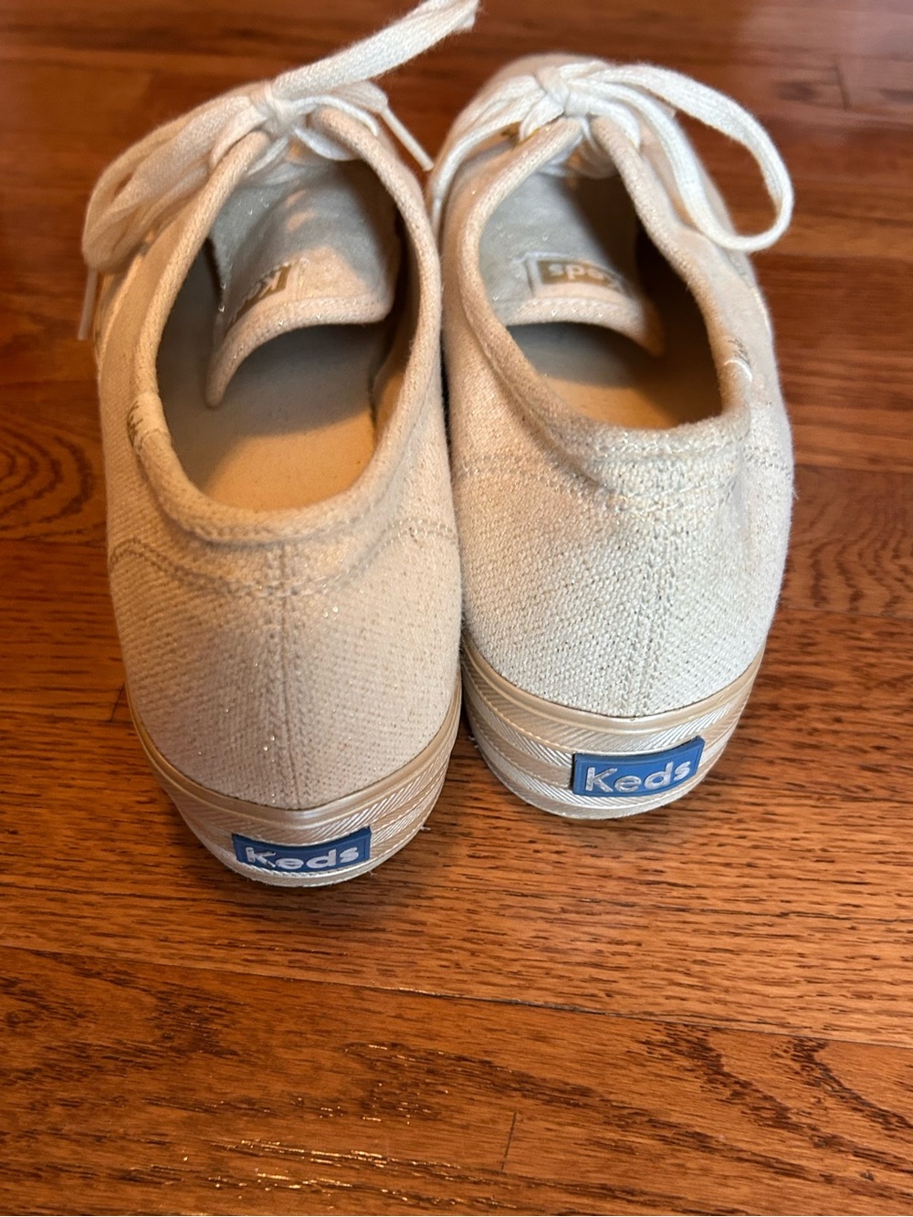 Keds Triple Shimmer Platform Sneaker SZ 9.5 - Picture 7 of 9